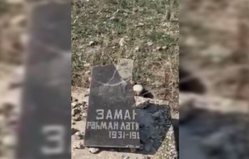 Hərbçimiz 27 il sonra Zəngilanda atasının məzarını ziyarət etdi - VİDEO