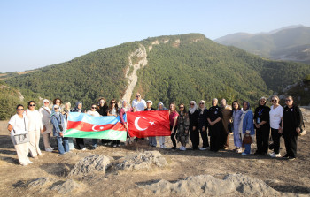 Türkiyə şəhid ailələri Qarabağda səfərdədir!